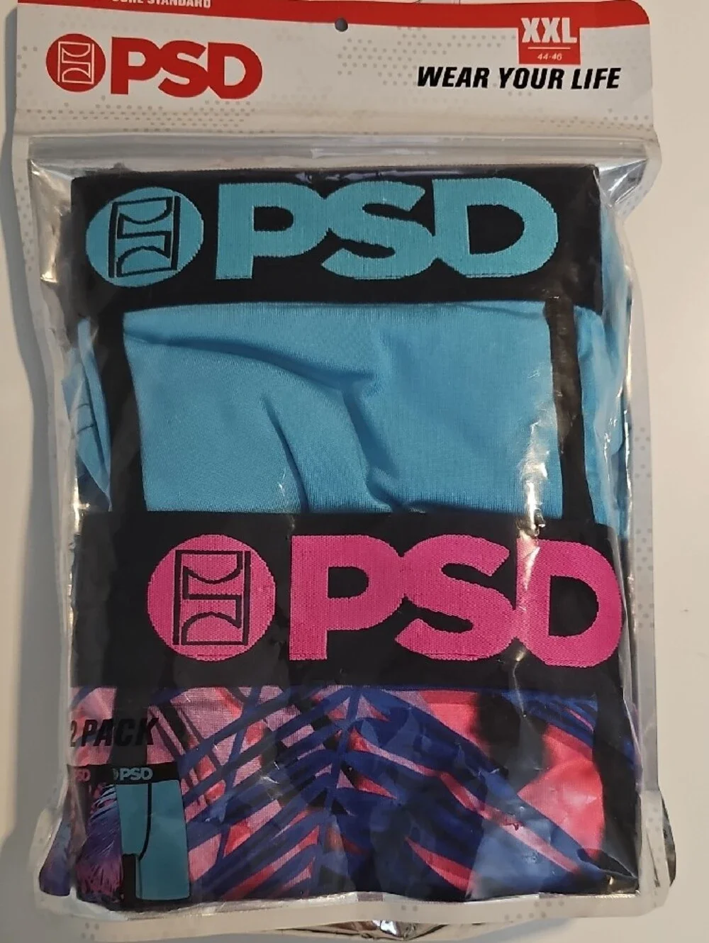 PSD Men’s XXL Boxer Briefs - Two 2packs 